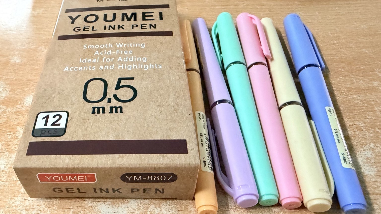 Pulpen Gel Youmei YM-8807